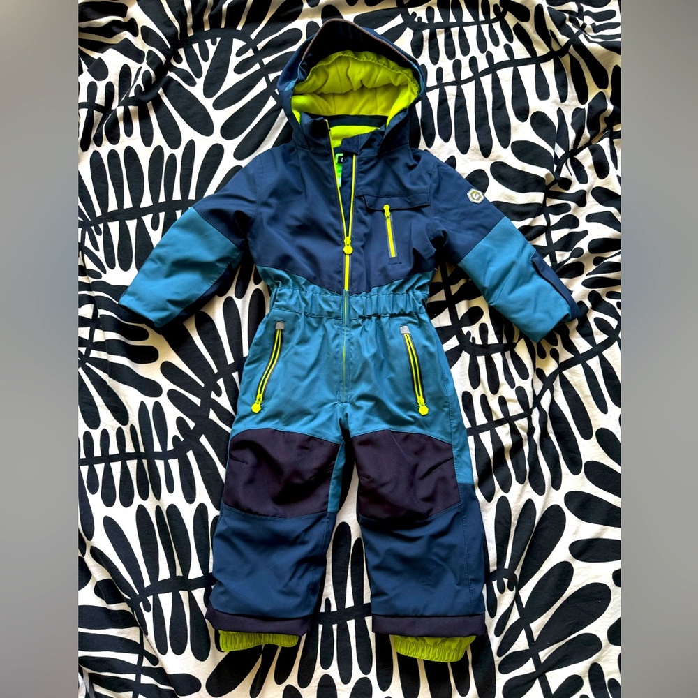 Toddler Killtec Mini One-Piece Insulated Ski Suit / size 1-2